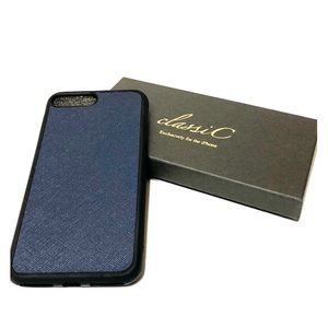 3x $5 iPhone 8 Plus Saffiano Leather Case